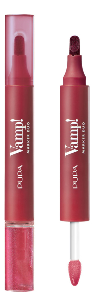 Маркер и блеск для губ Vamp Marker Duo 4мл 005 Cherry Granita 1817₽