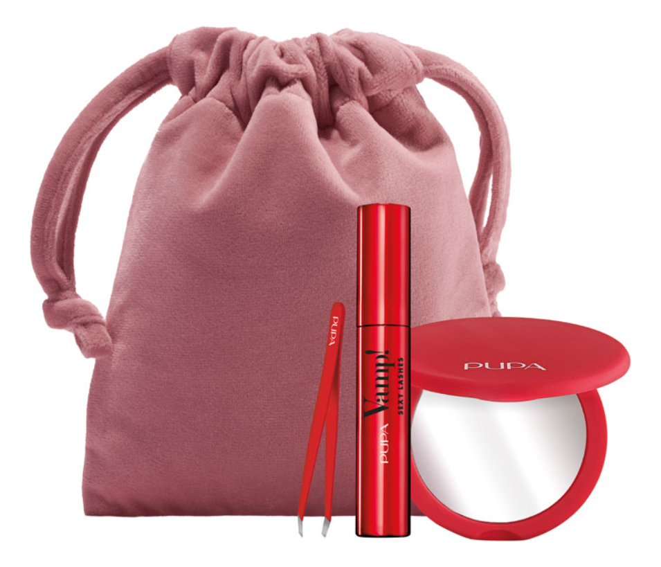 

Набор (тушь д/ресниц Vamp! Sexy Lashes 12мл + пинцет д/бровей + зеркало + косметичка)