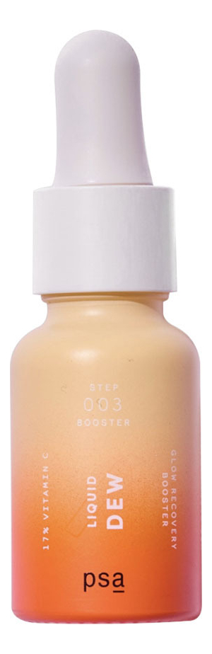 

Антиоксидантный восстанавливающий бустер для лица Liquid Dew 17% Vitamin C Glow Recovery Booster 15мл