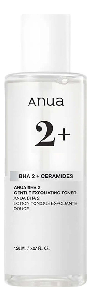 

Мягкий отшелушивающий тонер для лица с салициловой кислотой BHA 2 Gentle Exfoliating Toner 150мл