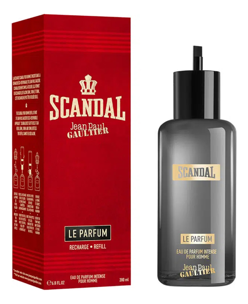 

Scandal Pour Homme Le Parfum: парфюмерная вода 200мл (запаска), Scandal Pour Homme Le Parfum
