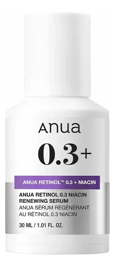 Сыворотка для лица с ретинолом и ниацинамидом Nano Retinol 0,3 + Niacin Renewing Serum 30мл