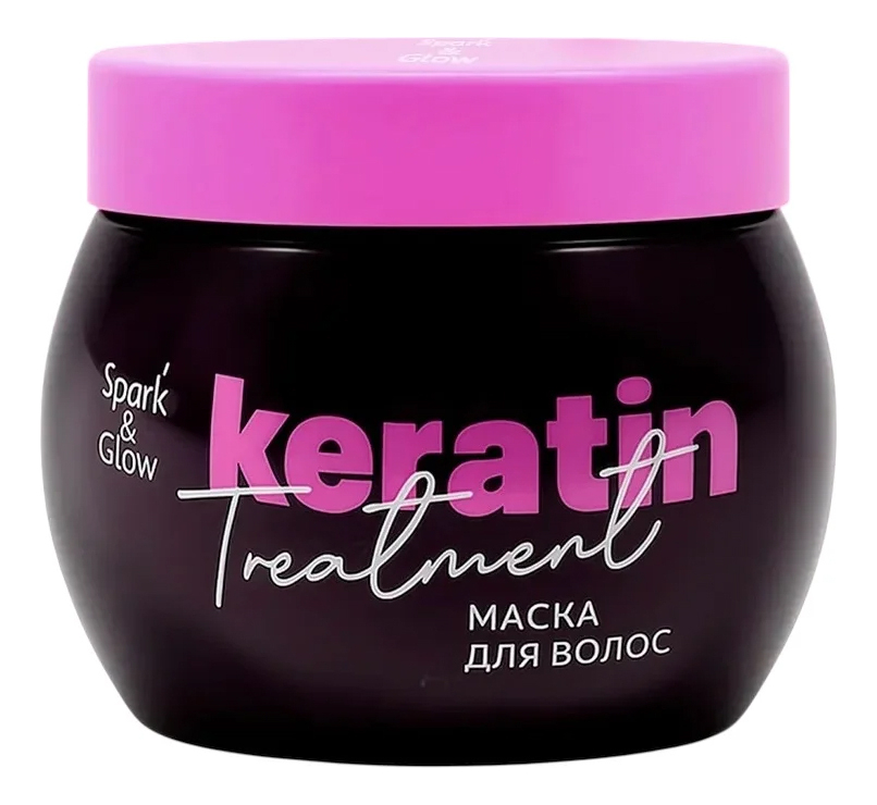 Маска для волос с эффектом кератина Hair Mask With Keratin Effect 500мл