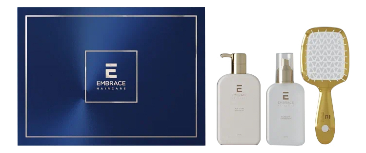 

Набор для волос Зимняя полночь Winter Midnight (шампунь Softcore Shampoo 250мл + сыворотка Silk Glow Hair Serum 220мл + расческа)