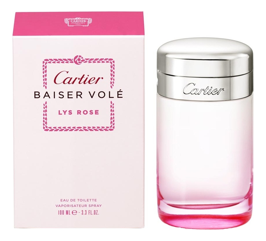 

Cartier Baiser Vole Lys Rose : туалетная вода 100мл, Cartier Baiser Vole Lys Rose