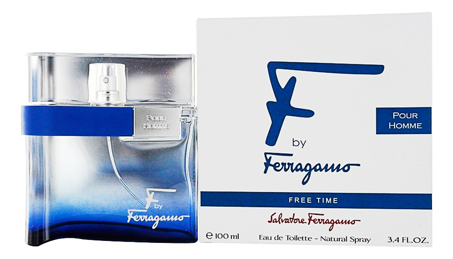 

F by Ferragamo Free Time: туалетная вода 100мл, F By Ferragamo Free Time