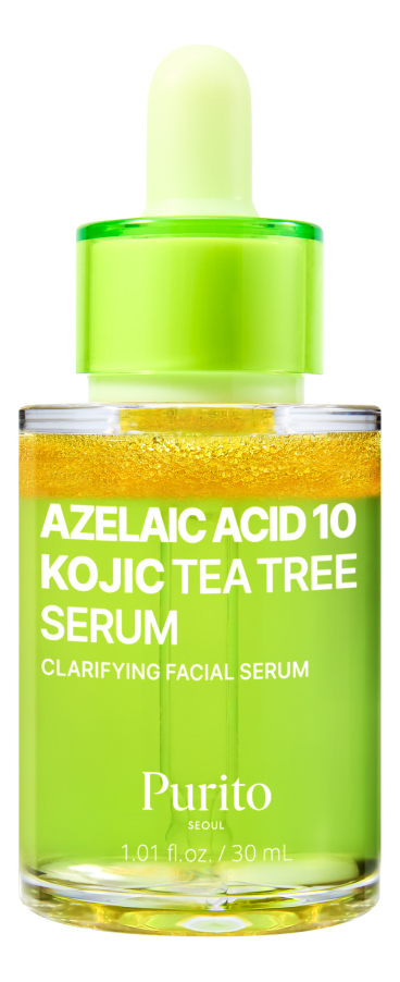 

Сыворотка для лица с азелаиновой и койевой кислотами Azelaic Acid 10 Kojic Tea Tree Serum 30мл