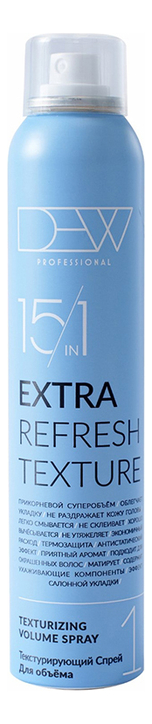 DEW Professional Текстурирующий спрей для объема волос Extra Refresh ...