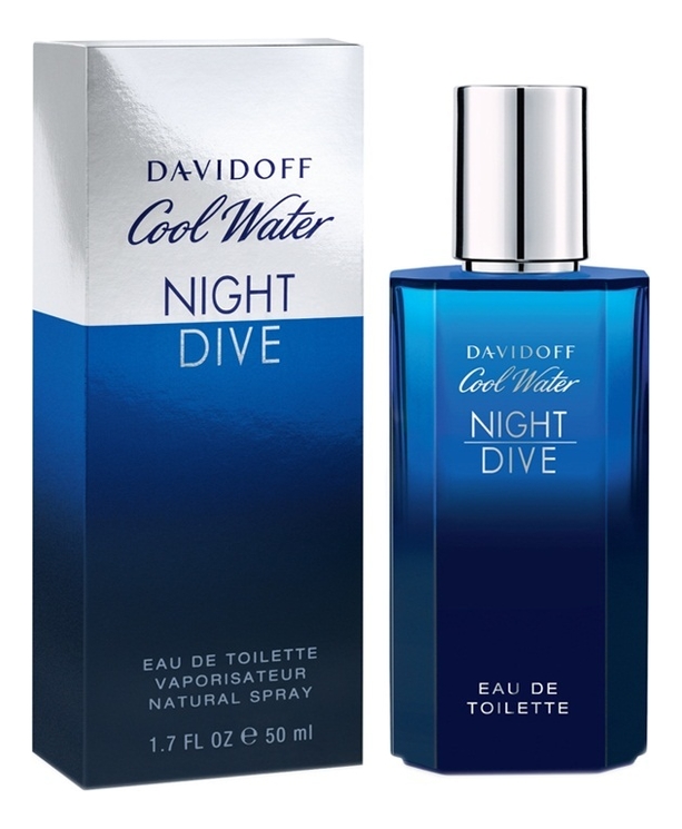 

Cool Water Night Dive: туалетная вода 50мл, Cool Water Night Dive