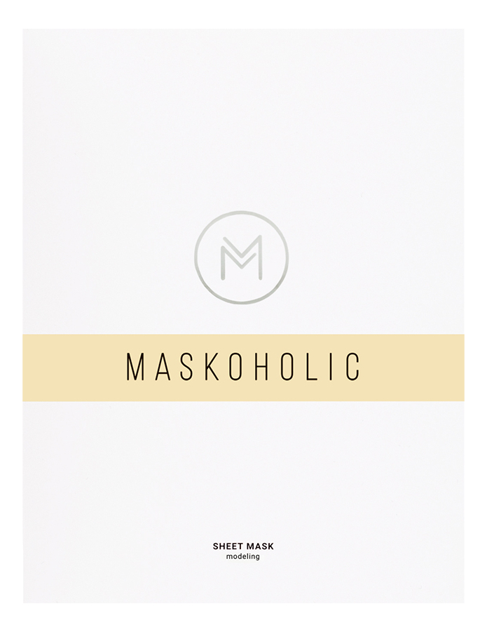 Противоотечная тканевая маска для лица и шеи с пептидным комплексом Eye Regener Modeling Sheet Mask 25г: Маска 3шт