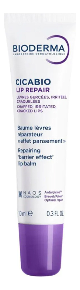 

Восстанавливающий бальзам для очень сухих губ Cicabio Lip Repair 10мл