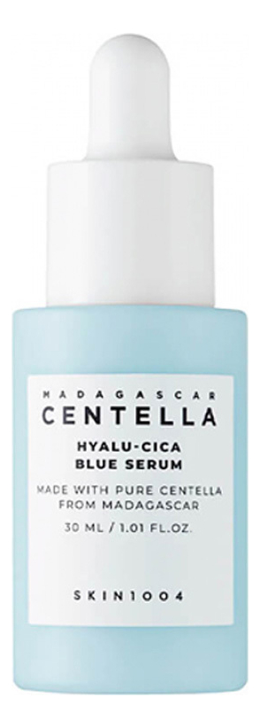 

Сыворотка для лица с экстрактом центеллы Madagascar Centella Hyalu-Cica Blue Serum: Сыворотка 30мл, Сыворотка для лица с экстрактом центеллы Madagascar Centella Hyalu-Cica Blue Serum