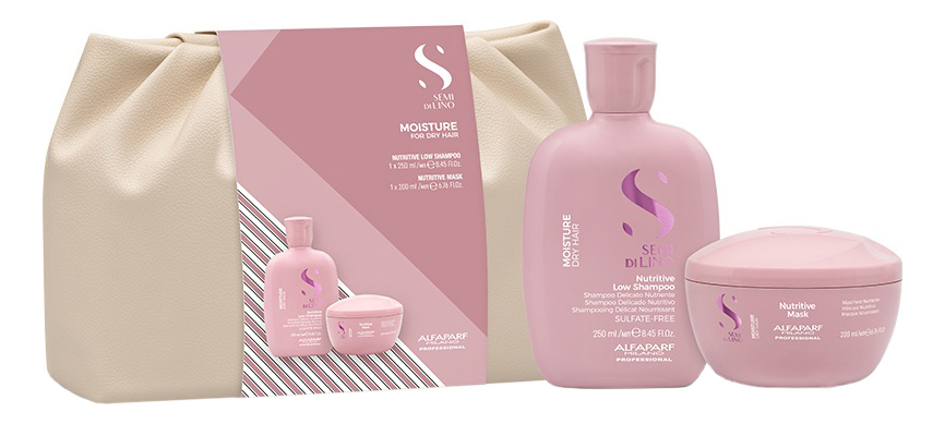 

Набор для волос SDL Moisture Duo (шампунь 250мл + маска 200мл + косметичка)