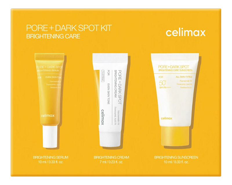 

Набор для лица Pore+Dark Spot Brightening Kit (сыворотка 10мл + крем 7мл + солнцезащитный крем 10мл)