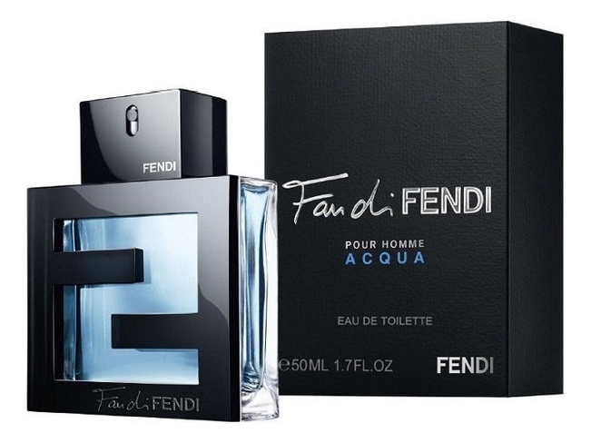 Fan di Fendi pour Homme Acqua: туалетная вода 50мл смертельно прекрасна с автографом