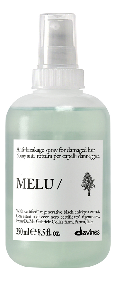 Термозащитный несмываемый спрей для ломких и поврежденных волос Melu Spray 250мл