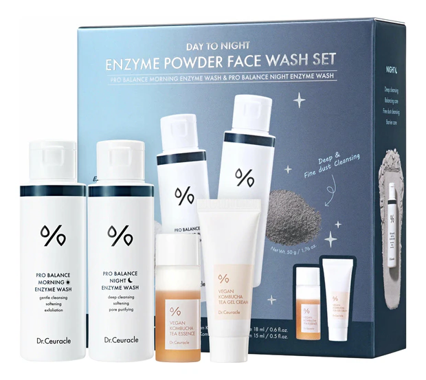 Dr. Ceuracle Набор энзимных скрабов для лица Day To Night Enzyme