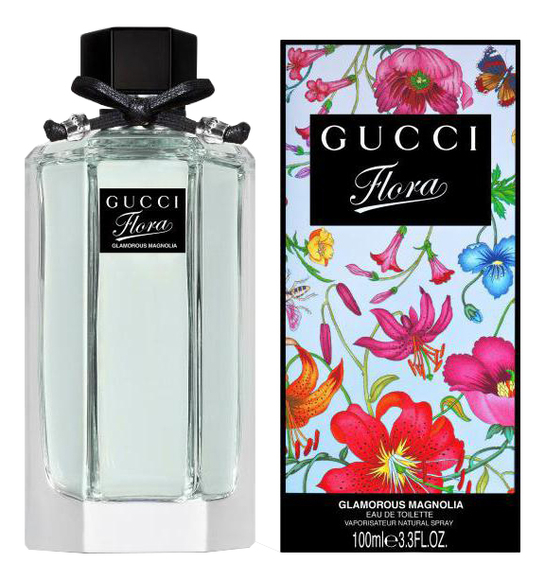 

Flora by Gucci Glamorous Magnolia: туалетная вода 100мл, Flora By Gucci Glamorous Magnolia