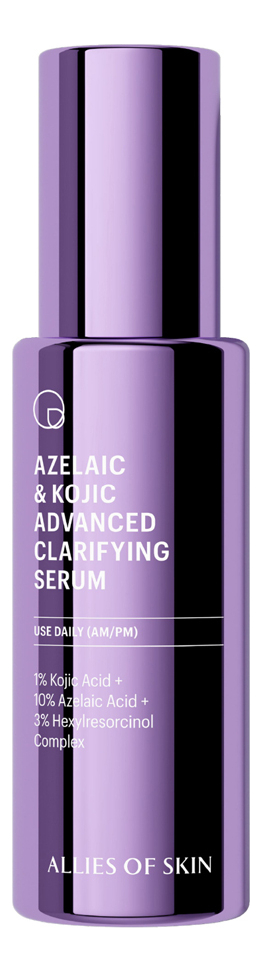 Сыворотка для лица с азелаиновой и койевой кислотой Azelaic & Kojic Advanced Clarifying Serum 30мл: Сыворотка 30мл