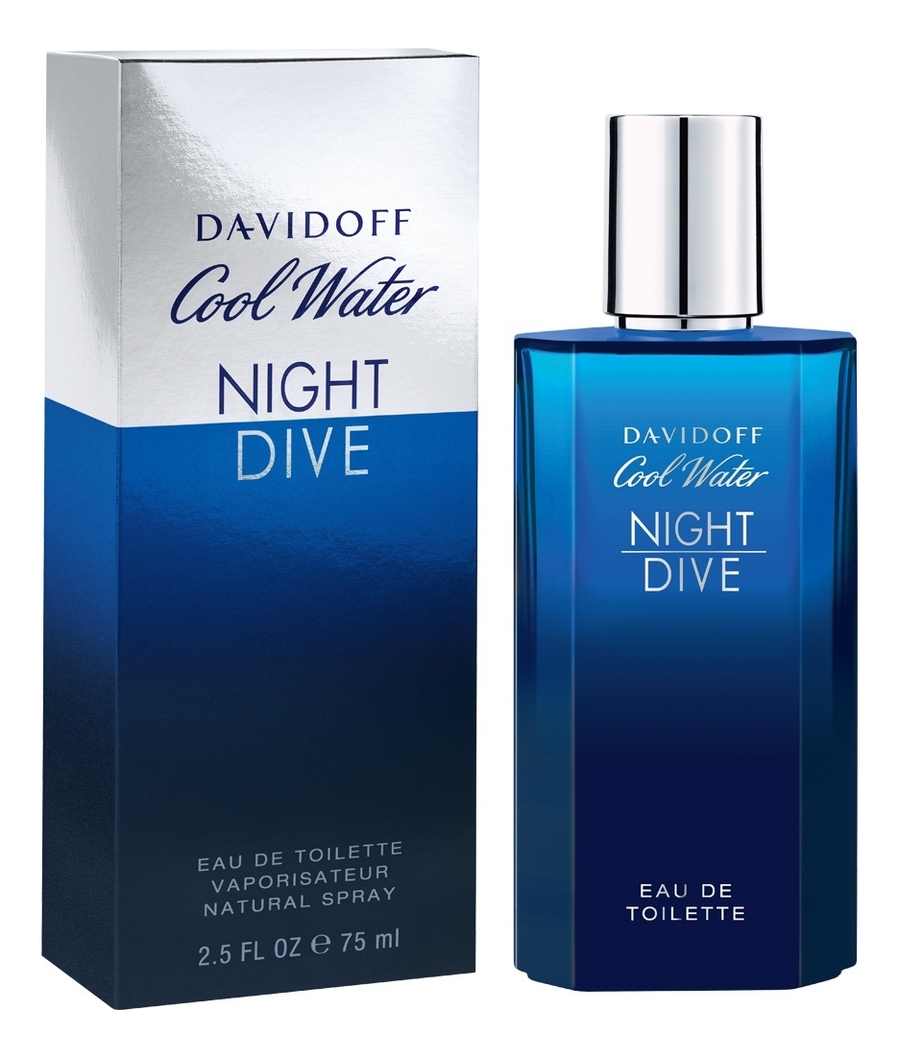 

Cool Water Night Dive: туалетная вода 75мл, Cool Water Night Dive
