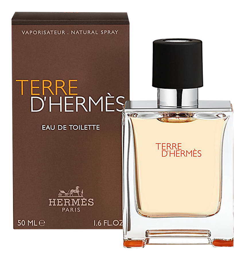 Terre D'Hermes pour homme: туалетная вода 50мл