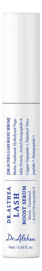 Укрепляющая сыворотка для ресниц Lash Boost Serum 9мл
