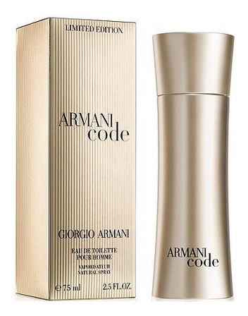 

Code pour homme Golden Edition: туалетная вода 75мл, Code Pour Homme Golden Edition