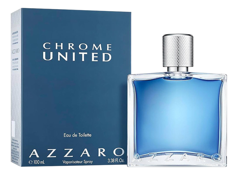 Chrome United: туалетная вода 100мл azzaro wanted 30