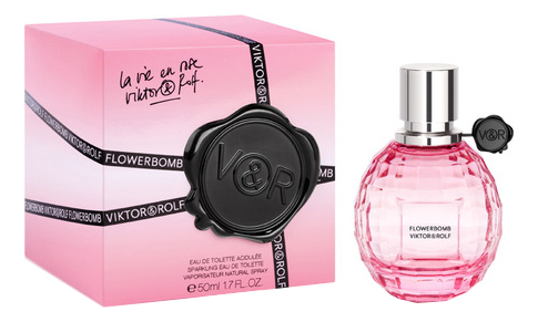 

Flowerbomb La Vie En Rose: туалетная вода 50мл, Flowerbomb La Vie En Rose
