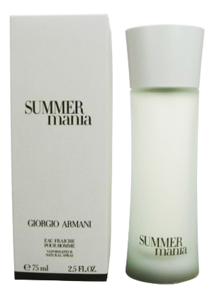 

Mania Summer Homme: туалетная вода 75мл, Mania Summer Homme