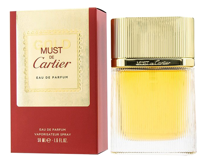 

Must de Cartier Gold: парфюмерная вода 50мл, Must De Cartier Gold