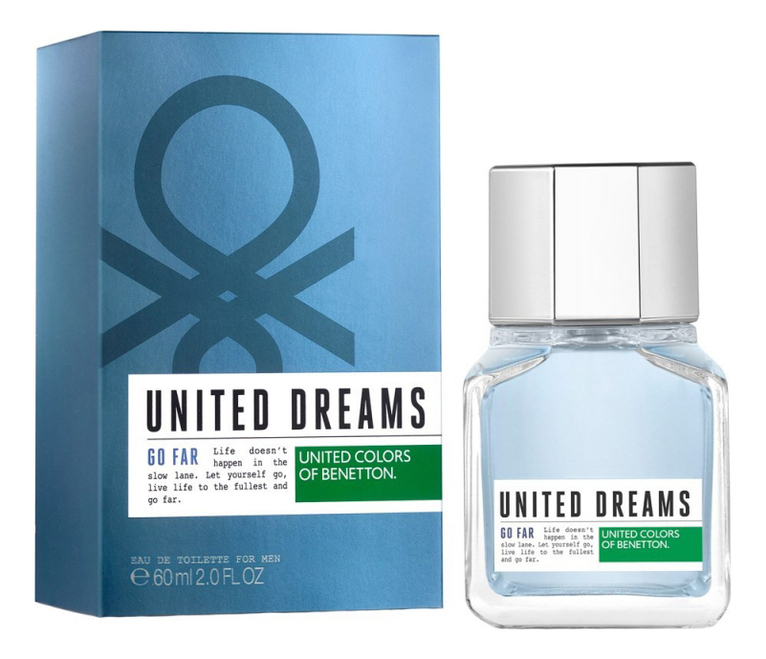 

United Dreams Men Go Far: туалетная вода 60мл, United Dreams Men Go Far