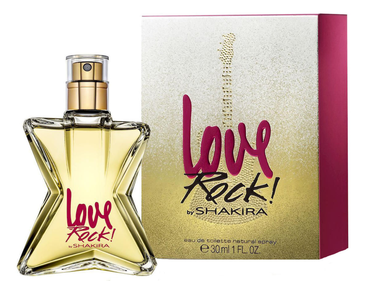 

Shakira Love Rock!: туалетная вода 30мл, Shakira Love Rock!