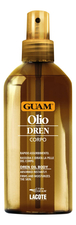 GUAM Масло с дренажным эффектом для массажа Dren Olio 200мл