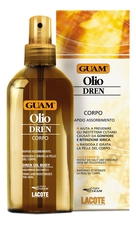 GUAM Масло с дренажным эффектом для массажа Dren Olio 200мл
