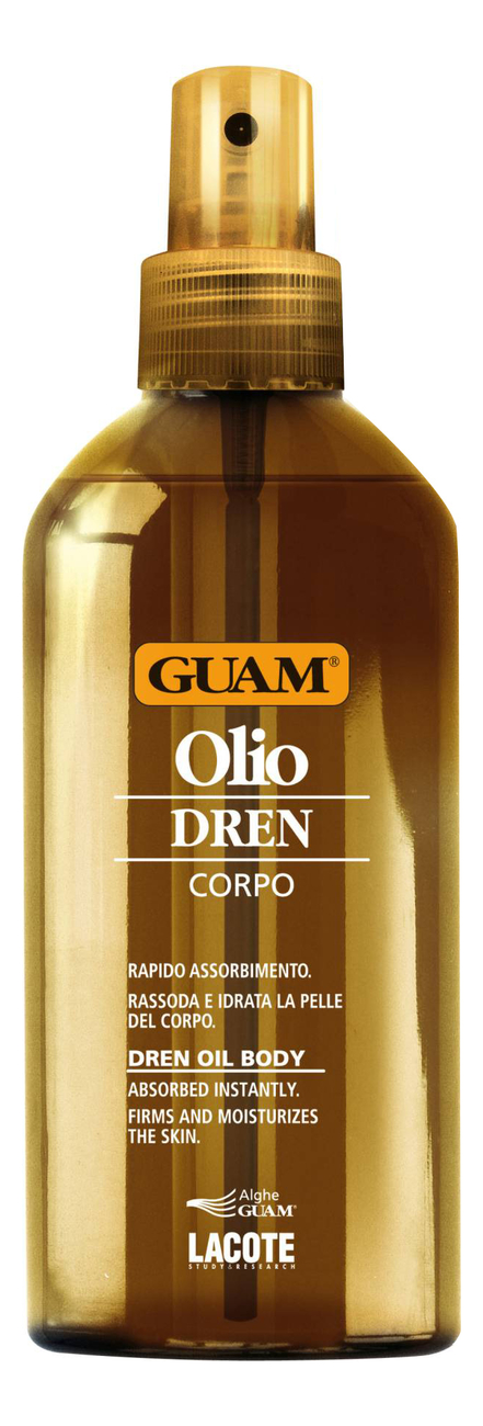 

Масло с дренажным эффектом для массажа Dren Olio 200мл