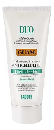 GUAM Крем антицеллюлитный с охлаждающим эффектом Duo Anticellulite Crema Effetto Freddo 200мл