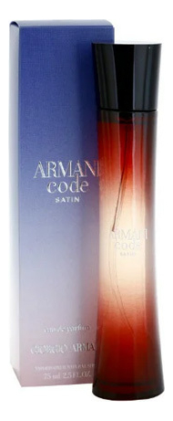 

Code Satin: парфюмерная вода 75мл, Code Satin