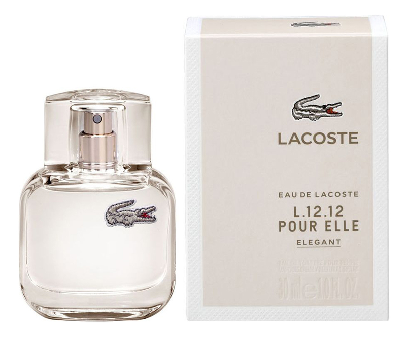

Eau de Lacoste L.12.12 Pour Elle Elegant: туалетная вода 30мл, Eau De Lacoste L.12.12 Pour Elle Elegant