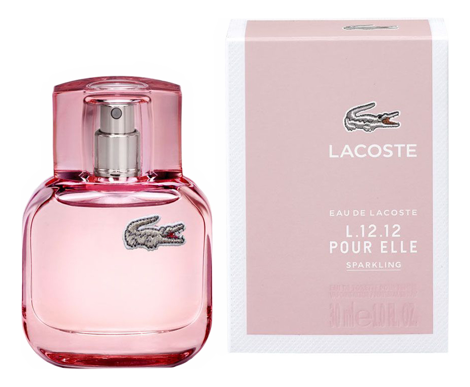 Eau de Lacoste L.12.12 Pour Elle Sparkling: туалетная вода 30мл парфюмерная вода женская hugo boss the scent absolute 30 мл хуго босс женские духи