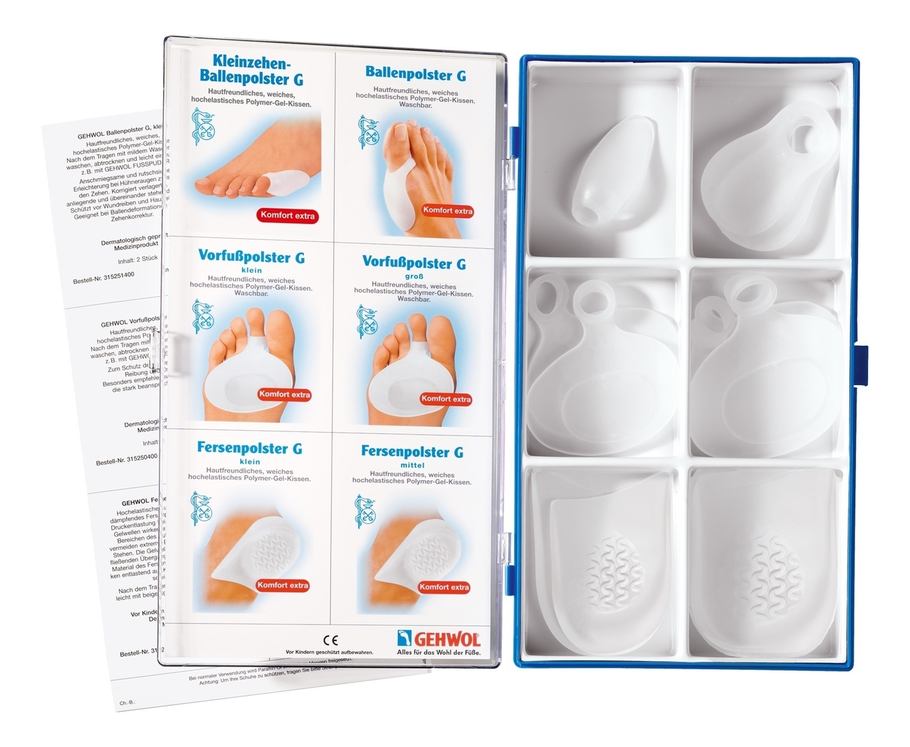 

Пластырь-бокс Polymer-Gel Sortimentsbox (6 видов)