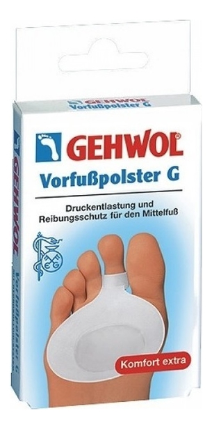 

Гель-подушечка под пальцы Vorfubpolster G 2шт (большая)