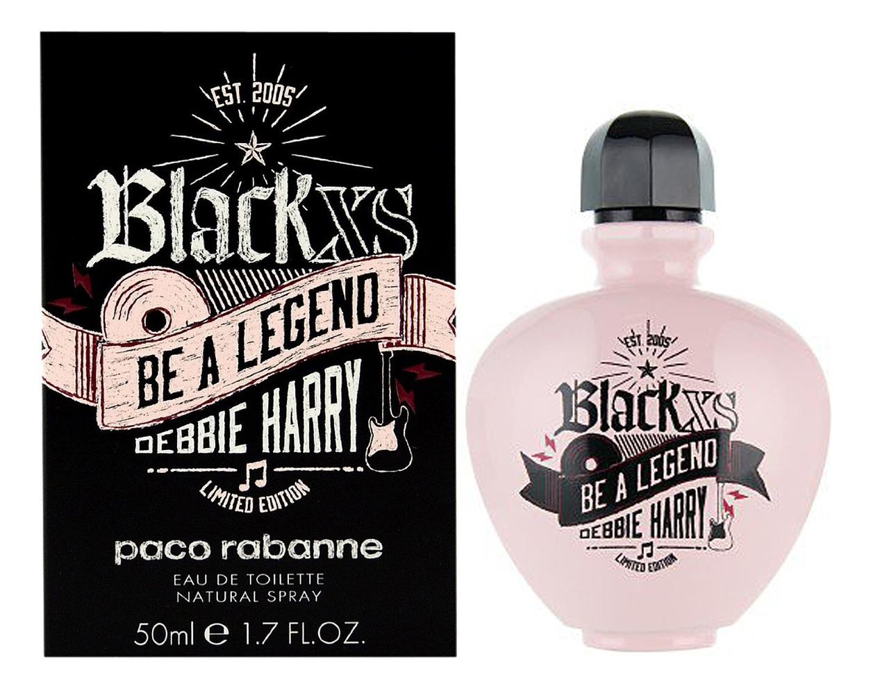 XS Black Be a Legend Debbie Harry: туалетная вода 50мл