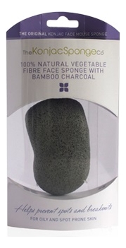 

Спонж конняку для лица в форме мышки с бамбуковым углем