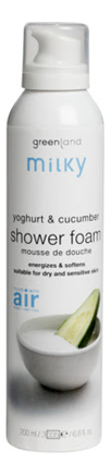 

Мусс для душа Milky Shower Foam 200мл (йогурт-огурец)