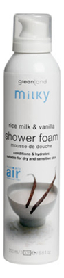 

Мусс для душа Milky Shower Foam 200мл (рисовое молочко-ваниль)