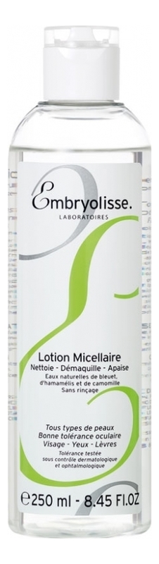 

Мицеллярный лосьон Lotion Micellaire 250мл: Лосьон 250мл, Мицеллярный лосьон на основе растительных экстрактов Lotion Micellaire