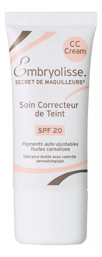 

CC крем Цветокоррекция тона кожи Secret de Maquilleurs Soin Correcteur de Teint SPF20 30мл