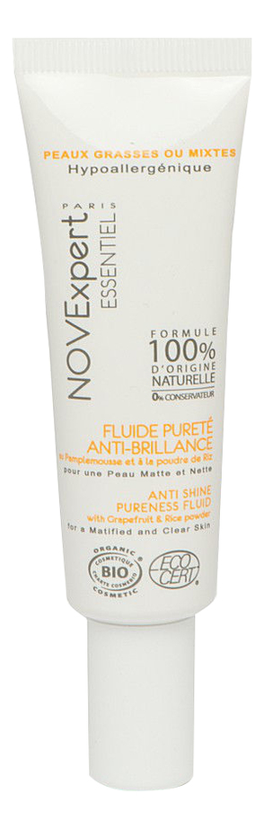 Матирующий флюид для лица Чистая кожа Anti Shine Pureness Fluid 30мл