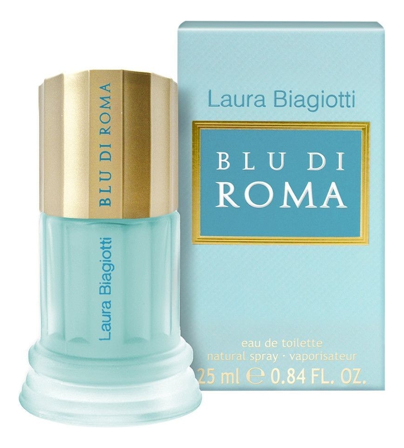 

Laura Biagiotti Blu di Roma Donna: туалетная вода 25мл, Laura Biagiotti Blu di Roma Donna